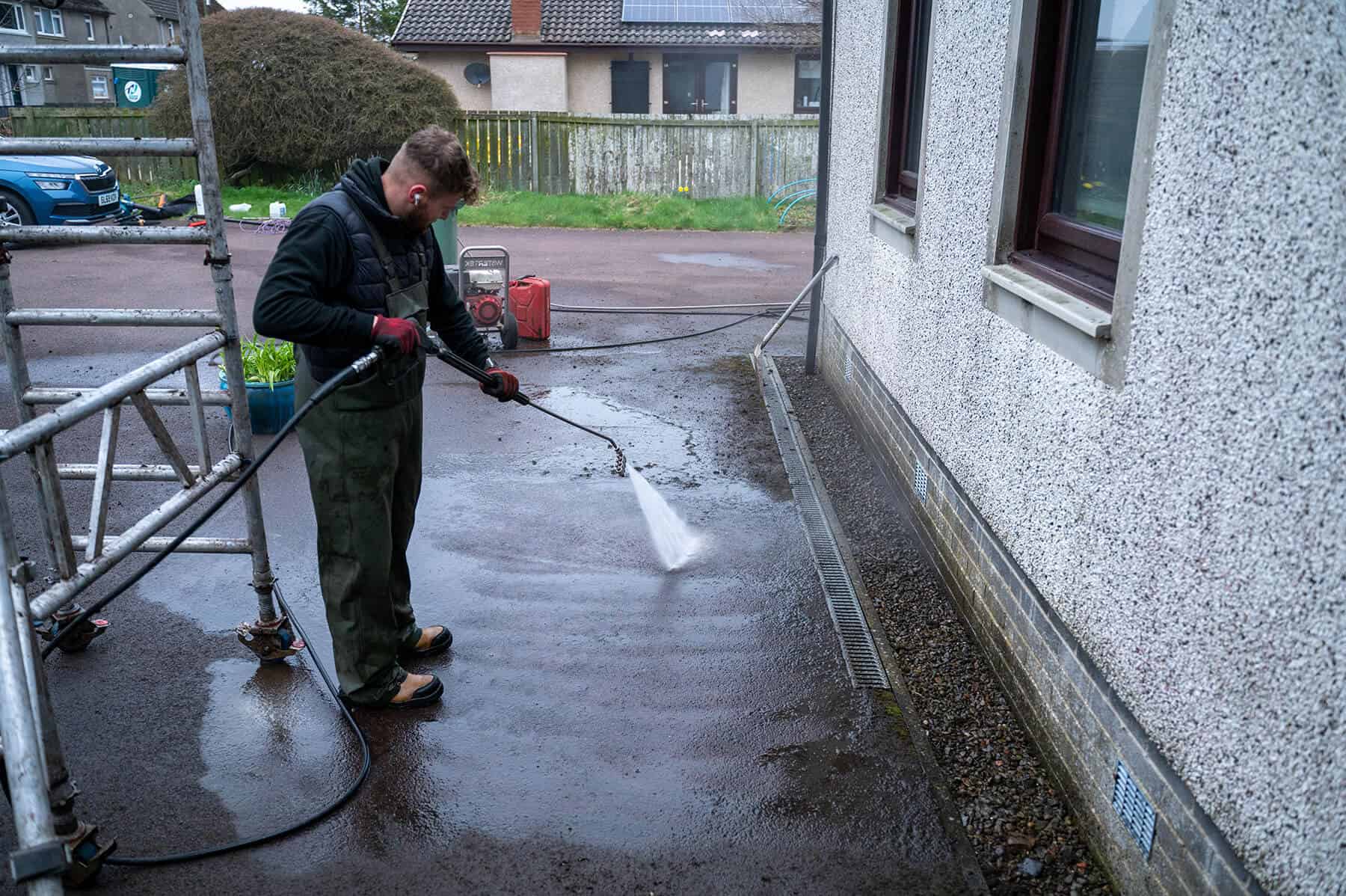 Driveway Cleaning Edinburgh