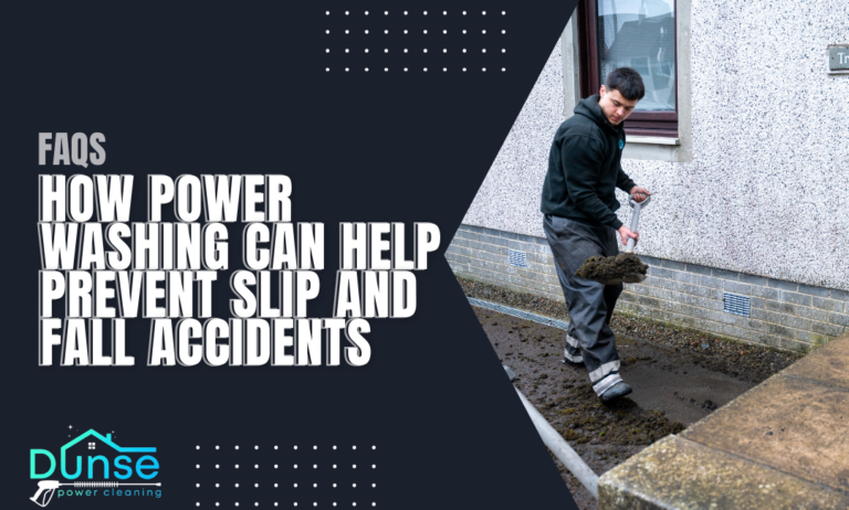 How Power Washing Can Help Prevent Slip and Fall Accidents