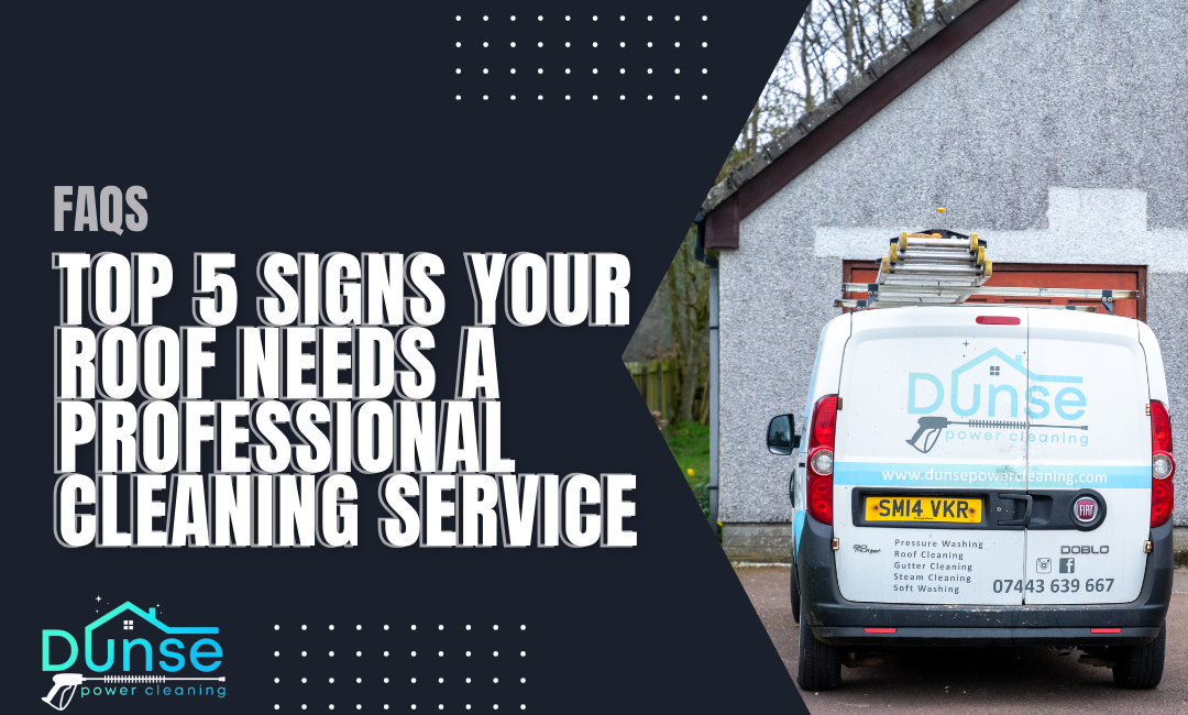 Top 5 Signs Your Roof Needs a Professional Cleaning Service